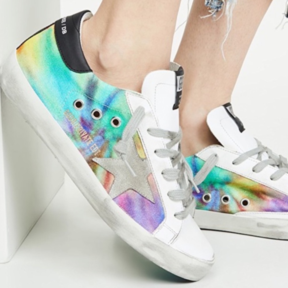 Golden goose tie dye sneakers
